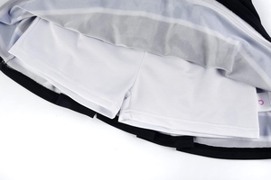 Uniformes de porristas para niñas con logotipo personalizado, disfraz sin mangas con falda corta, conjunto de técnicas impresas, UNIFORMES DE EQUIPO - Product Image 3