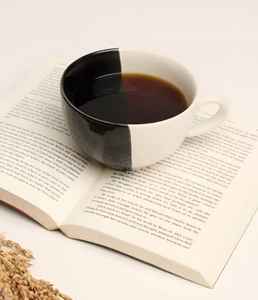 แก้วชาและกาแฟพอร์ซเลนสุดหรูพร้อมจานรองที่ตรงกันสำหรับโรงแรมรีสอร์ทงานวีไอพีอีเวนท์กันการรั่วสามารถปรับแต่งได้ - Product Image 4