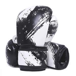 SIBRIN 2025 Guantes de boxeo profesionales Cuero PU personalizado con elegantes guantes de boxeo con logotipo personalizado multicolor para hombres y mujeres - Product Image 3