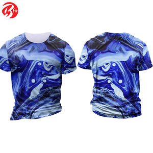 Vente chaude Conception Unique Adultes Porter Imprimé T-shirts Vêtements Décontractés Vêtements Impression Par Sublimation 100% Coton Hommes T-shirts - Product Image 5