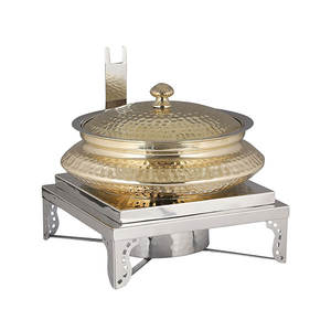 Casserole & <b>Buffet</b> <b>Food</b> <b>Server</b> Dishes Handmade Decorative <b>Food</b> <b>Warmer</b> Serving Dishes Hotel Catering Serving Chafing Dish - Product Image 5