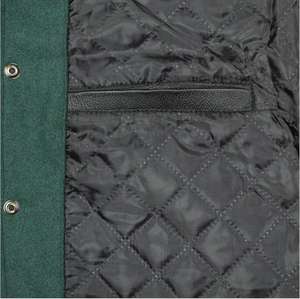 Veste Safari Vintage Automne pour Homme, Col Montant à Fermeture Éclair, Broderie, Imperméable, Standard - Product Image 4