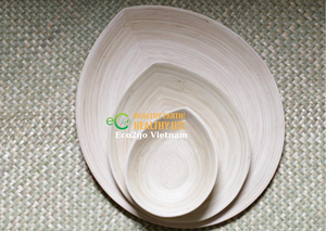 Eco2go Vietnam Écologique Avec Environnement assiette en bambou pour bébé avec ventouse et ensemble de cuillères et durable - Product Image 2