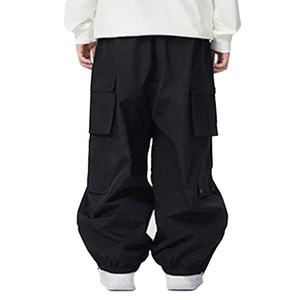 Custom Plus Size Women's Streetwear Snowboard <b>Ski</b> Pants Waterproof Baggy Cargo Trousers Windproof Oversized Pants Manufacturer - Product Image 2