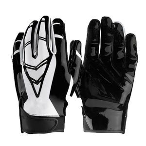 Gants d'entraînement de football américain KATBROS INDUSTRIES, paume haute adhérence, ajustement sécurisé, ultra-grip, logo personnalisable, taille professionnelle - Product Image 1