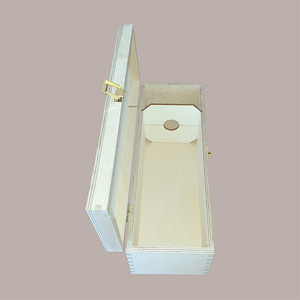 Boîte en bois de bouleau MDF avec clip pour bouteille Magnum 1.5 Lt Timber Wine/Jewelry/Tea Box imprimée au laser 1 pièce - Product Image 3