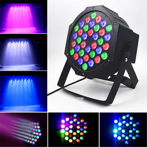 Lumière PAR à faisceau mobile <span class=keywords><strong>LED</strong></span> RGBW 4 en 1 DMX512 avec contrôle sonore pour scène de DJ, teinture, lavage, pour théâtre, club, mariage, fête, KTV, événement, <span class=keywords><strong>bar</strong></span> - Product Image 4