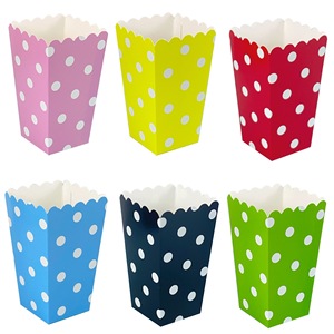 Caja de papel desechable personalizada para palomitas de maíz, caja de palomitas de maíz para cine, cubo de papel ecológico para llevar pollo frito y papas fritas - Product Image 5