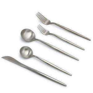 Top Selling Premium Eco Friendly Durable <b>Flatware</b> Set Polished Mirrored Stainless Steel Factory Sale Wholesale Prices Party - Product Image 1