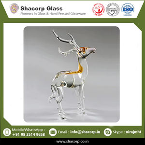 Excellente qualité en jouant Dear Animal Glass Statue Figurines du fabricant indien - Product Image 2