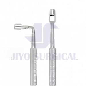 Professionnel 8mm coudé 90 Instruments de chirurgie d'implant dentaire de poinçon de tissu d'acier inoxydable de haute qualité - Product Image 5