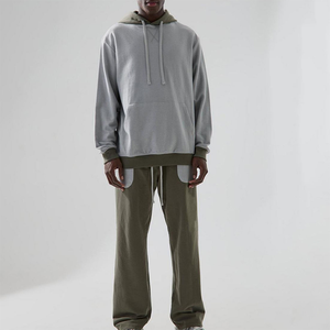 Survêtement de sport pour homme, coupe ajustée, 100% coton, antibactérien, respirant, couleur unie, fabriqué au Pakistan - Product Image 1