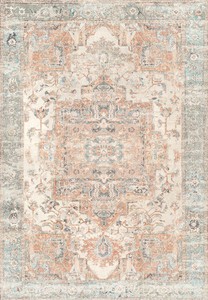 Adiva 20 ftjacquard เทคนิคบ้านเครื่องทำตุรกีพรมผ้าฝ้ายซักได้มีด้านหลังไม่ลื่นส่งออก - Product Image 3