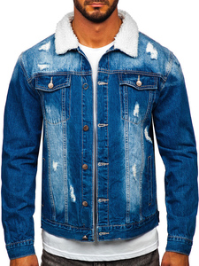 Custom Street Fashion Denim <b>Jacket</b> Premium Cotton Construction Casual Outerwear for Retail Stores and Clothing Brands - Product Image 3