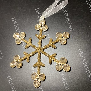 2025 ornements suspendus de Noël perlés multicolores fabriqués à la main Offre Spéciale des décorations de vacances parfaites Commande minimum 50pcs - Product Image 1