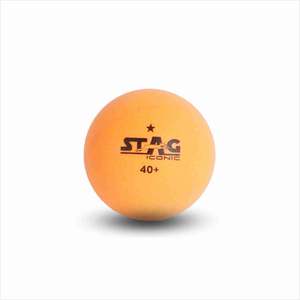 ลูกปิงปอง STAG Iconic 1-Star ระดับมืออาชีพ วัสดุ ABS รับทำโลโก้ตามสั่ง สำหรับการฝึกซ้อม การแข่งขัน และการเล่นเพื่อความบันเทิง - Product Image 1