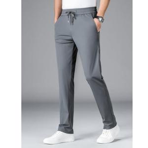 Pantalon de jogging pour homme de haute qualité, sur mesure haut de gamme, anti-froissement, imperméable, respirant, 100% coton, style droit, pantalon décontracté BD - Product Image 3