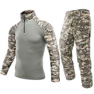 Tenues tactiques de camouflage respirantes en polyester pour la chasse et le tir - Tissu tricoté - Product Image 1