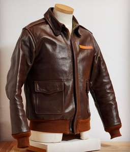 Chaquetas de otoño informales recubiertas para hombre, cuello alto, patrón sólido, lona, cierre de cremallera, servicio OEM, logotipo frontal, técnicas teñidas lisas - Product Image 1