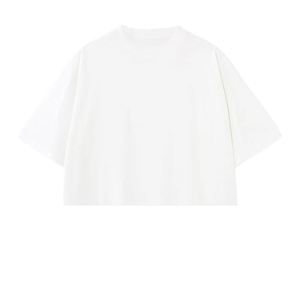 Camisetas transpirables holgadas de talla grande para mujer con logotipo personalizado de La UE y EE. UU., camisetas para mujer, camiseta sexy de algodón "Cut" para mujer - Product Image 5