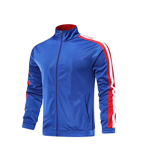 ชุดวอร์มสำหรับผู้ชายชุดเสื้อแจ็กเก็ตและกางเกงออกกำลังกายสำหรับวิ่งฟิตเนสชุดกีฬา - Product Image 2