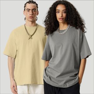 เสื้อยืดคอกลมแขนสั้นสำหรับผู้ชายเสื้อยืดกีฬาผ้าฝ้ายสีพื้นโลโก้ตามสั่ง - Product Image 4