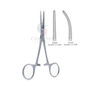 Bonne Qualité En Acier Inoxydable Chirurgical Médical Dispositif D'opération Hémostatique Forceps Kocher Artère Forceps 1-2 Dents Caronia - Product Image 6