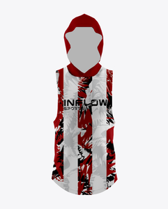 Uniforme de football 7v7 sur mesure, imprimé par transfert thermique, sublimé, polyester léger, séchage rapide, respirant, sans manches, adulte - Product Image 3