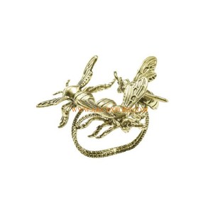 Anillos de sujeción de tejido de Metal pulido Dorado de la más alta calidad, decoración de mesa de diseño estándar, servilletero de lujo, precio asequible - Product Image 6