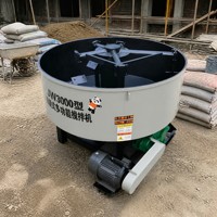 Malaxeur à béton diesel portable en acier inoxydable 500L de marque Yunyang, cuve plate verticale, prix