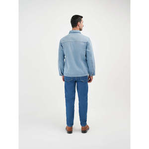 Veste en jean décontractée KORONIS avec décoration boutonnée - Product Image 5