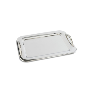 Bandeja Rectangular de Acero Inoxidable Martillado con Asas, Bandeja para Servir Alimentos y Aperitivos para Mesa, para Hogar y Hotel, Precio Económico - Product Image 4