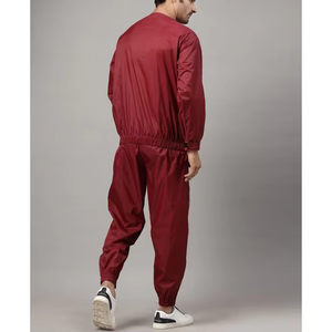 Conjunto Cortavientos al por Mayor, Conjunto Deportivo Personalizado, Conjunto de Jogger para Hombre, Conjunto de Sudadera con Capucha Lavada al Ácido, Conjunto Deportivo Personalizado de Invierno, Colores y Tallas Personalizadas - Product Image 3