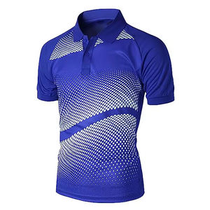 เสื้อโปโลพิมพ์ลายซับลิเมชันเสื้อโปโลเสื้อกอล์ฟพิมพ์ลายพิมพ์โลโก้แบบกำหนดเองทั้งหมด - Product Image 4