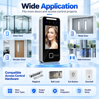 Contrôle d'accès RFID pour salle serveur avec écran tactile de 5 pouces, WiFi TCP IP, pour la gestion des présences du personnel d'usine et l'entrée sécurisée
