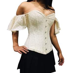 Alphatek 100% Premium Quality Steel Boned Brocade <b>Corset</b> for Fashion and Party Wear Wholesale OEM Service - Product Image 3