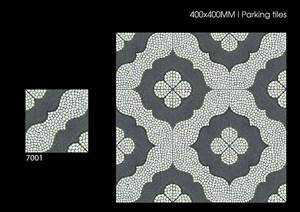 12mm épaisseur 40x40 isolation brique réfractaire Morbi tuiles anti-dérapant Parking Application Surface rustique pour extérieur lourd - Product Image 4