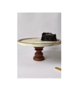 Support à gâteau en marbre en bois Antique pour la décoration de mariage et la décoration intérieure du design attrayant Offre Spéciale - Product Image 3