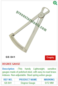 Calibre de grado GS 841 Herramientas de joyería para grabado para herramientas de joyería - Product Image 2