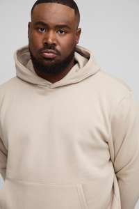 Venta caliente Fabricante Hecho en Pakistán Jersey en blanco de algodón personalizado Sudadera con capucha Unisex de gran tamaño para hombres y mujeres sin cordón - Product Image 6