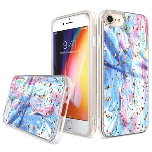 ไอโฟน เอสอี 3 2022/เอสอี 2 2020 ไอโฟน 7/ไอโฟน 8 4.7 นิ้ว ดีไซน์เคสโครเมี่ยมกลิตเตอร์ # 8 ชิ้น (บรรจุภัณฑ์สำหรับขายปลีก) - Product Image 1
