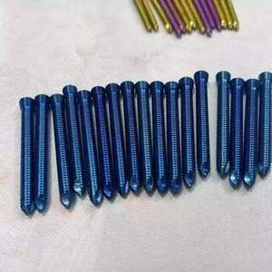 สกรูล็อคไทเทเนียม 3.5 มม. หัวล็อคแบบเจาะเกลียวเอง ชุดเครื่องมือสำหรับงานผ่าตัดคุณภาพสูง สำหรับศัลยกรรมกระดูกและสัตวแพทย์ - Product Image 1