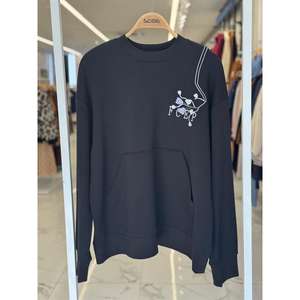 Sudadera Marison 8050-08 con Bordado Floral, Tejido de Punto Transpirable - Product Image 2