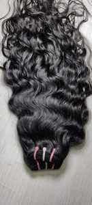 Extensions de cheveux humains vierges indiens Remy ondulés à tête unique machine donneuse double trame 100 grammes JERRY HAIRS Vente en gros pas cher - Product Image 2