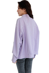 Venta al por mayor de alta calidad de la moda Casual Jean Chaquetas de mezclilla para las mujeres Chaquetas transpirables hechas en China - Product Image 4