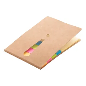 Cartes autocollantes personnalisées Exclam Merchandising, bloc-notes promotionnel personnalisable - Product Image 1