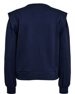 Sudadera de cuello redondo de gran tamaño para mujer con logotipo personalizado bordado Precio al por mayor Producto lavable para la oferta de invierno - Product Image 4