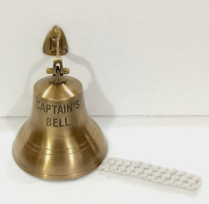 Campana de latón de diseño Vintage, campana de barco de latón con acabado antiguo, superventas, campana escolar de latón, campana de barco de latón macizo con acabado de alta calidad - Product Image 2