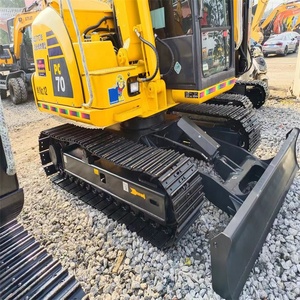 Pelleteuse hydraulique d'occasion KOMATSU PC70-8 Mini 7 tonnes PC30MR PC56 PC78US en bon état - Product Image 5