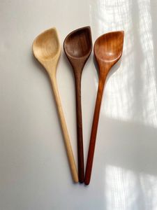 STIRRING Natural Teak or Acacia Wooden <b>Kitchen</b> <b>Utensils</b> Set With Spoon Rest Wooden Cooking Spoons Set and <b>Utensils</b> <b>Holder</b> - Product Image 3